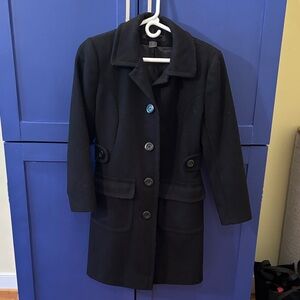 Moda International Black Women's Pea Coat